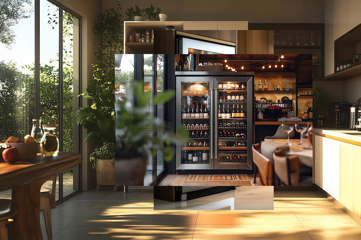 Commercial wine bar fridges